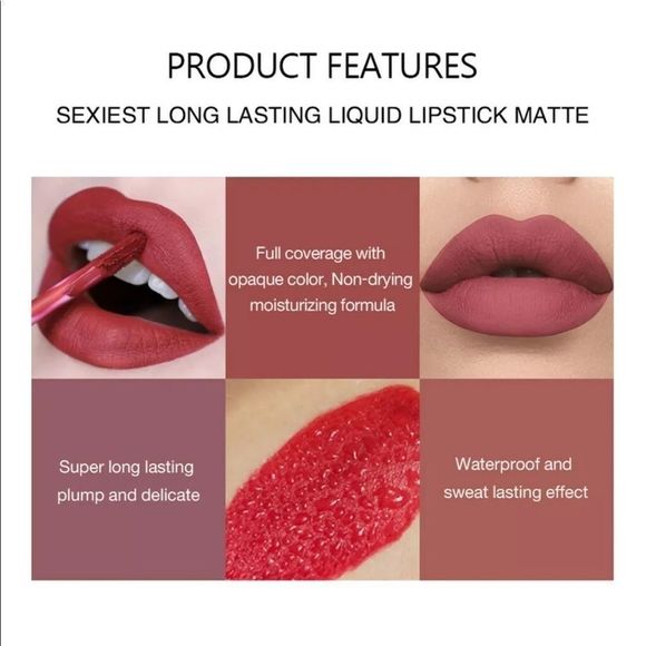 Matte Liquid Lipstick - Picture 3 of 4